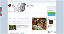 Desktop Screenshot of fiftyfifty.cz
